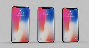 iphone xs 3D model