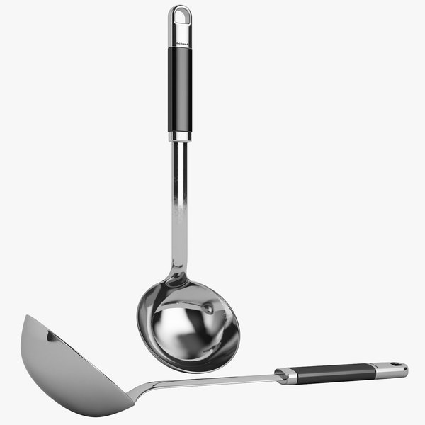 3d Model Kitchen Ladle   Kitchenaidladle04 01 