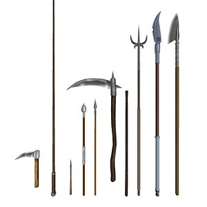 3D Melee Weapons pack 1