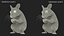 3D model Mesocricetus Auratus Black