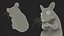 3D model Mesocricetus Auratus Black