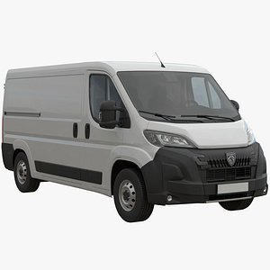 2024 Peugeot BOXER  L2H1 Detailed interior 3D model