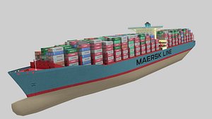 Emma Maersk Container Ship
