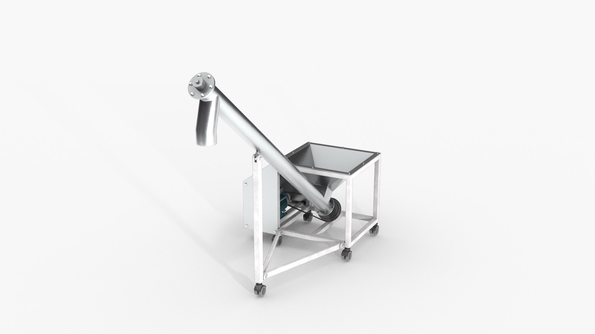 3D Model Screw Conveyor - TurboSquid 2207212