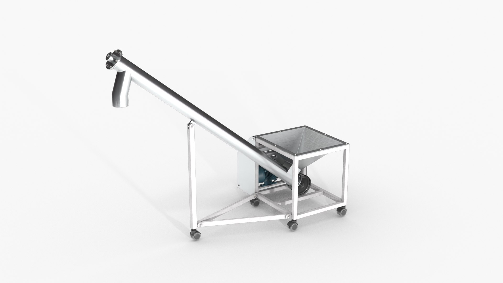 3D Model Screw Conveyor - TurboSquid 2207212