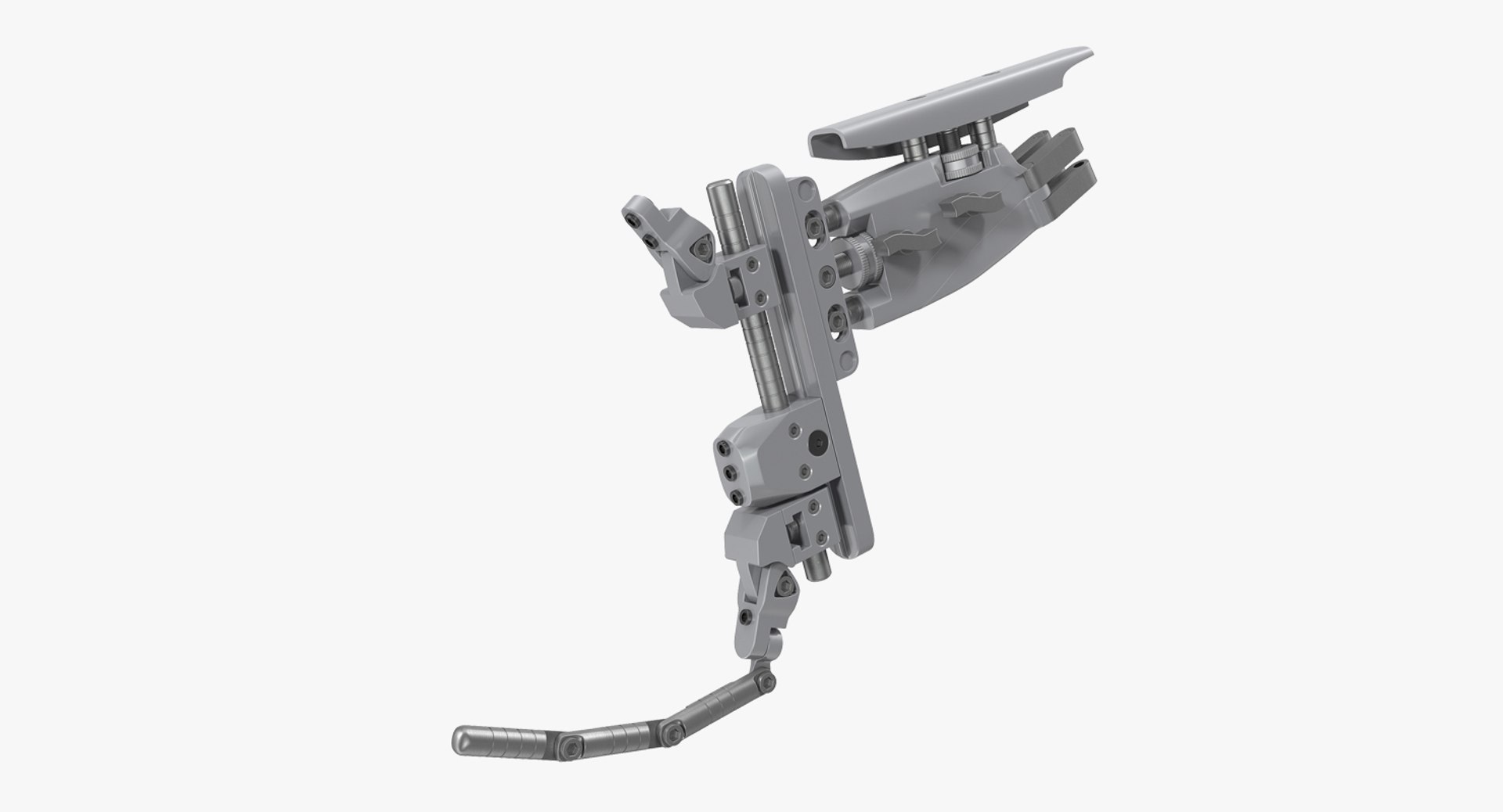 Rifle Butt Plate 3D Model 3D model preview