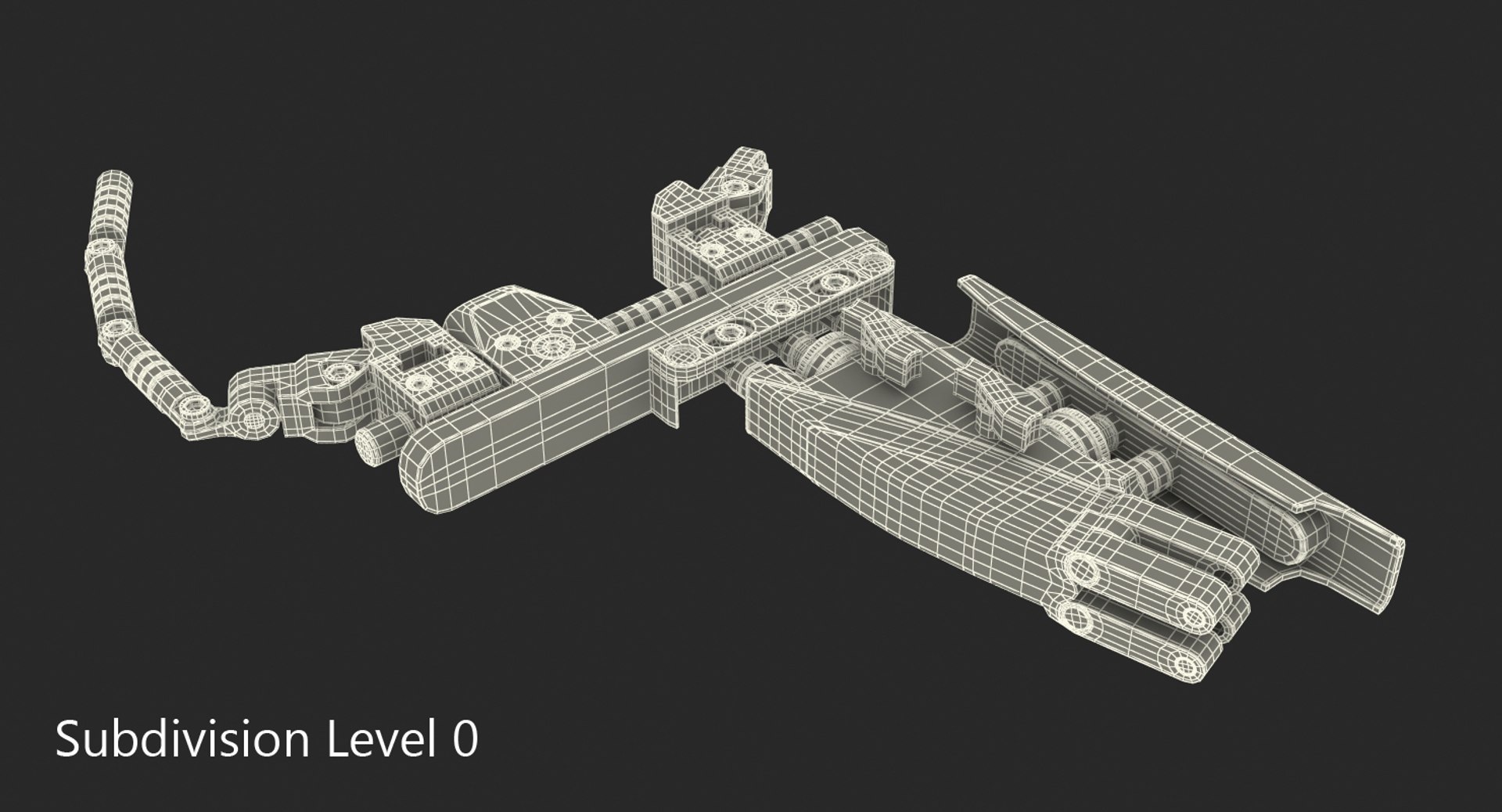 3D Rifle Butt Plate - TurboSquid 1350046