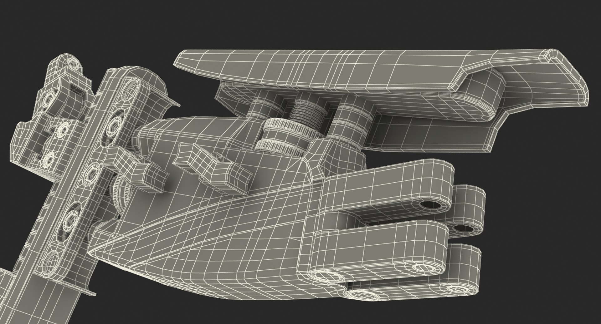 3D Rifle Butt Plate - TurboSquid 1350046