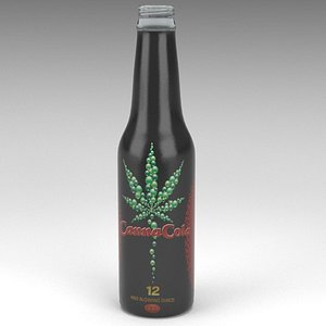canna cola soda bottle 3d max