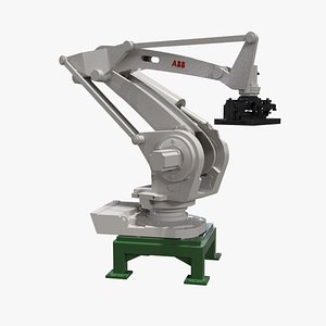 ABB Robot IRB 660 FULLY RIGGED
