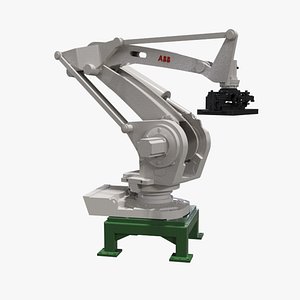 ABB Robot IRB 660 FULLY RIGGED