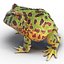 Pacman Frog Rigged for Cinema 4D