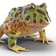 Pacman Frog Rigged for Cinema 4D