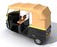 3d auto rickshaw model