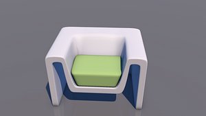 3D Modern Chair