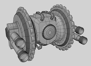 Futuristic Army vehicle