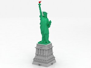 Statue of Liberty 3D model
