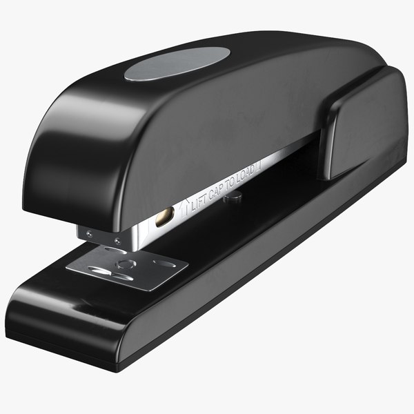 3D Stapler Black