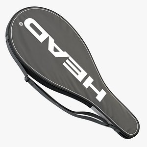 3D model tennis racket head