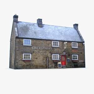 Old English Pub 003 3D model