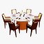 Tisch- und Stuhl-Restaurant-Komplettset4