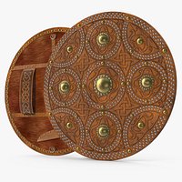 Scottish Targe Shield 3D Model