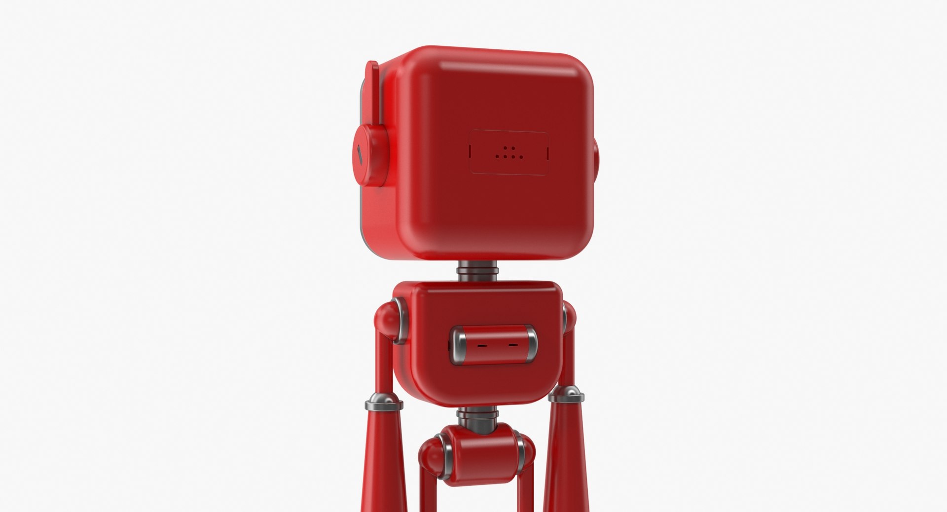 Robot 03 Red 3D Model - TurboSquid 2044436