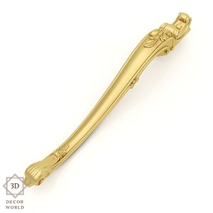 Carved Furniture Leg for Viz and CNC 5