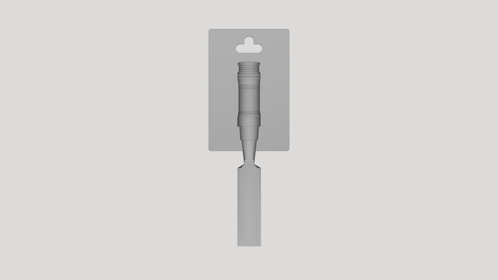 Chisel Tool Package - Geometry Only No Textures No Materials 3D Model ...
