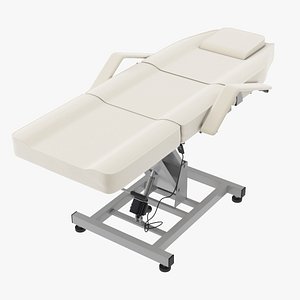 massage table 3D model