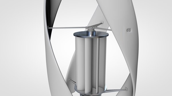 modelo 3d Turbina eólica de hélice - TurboSquid 2217842