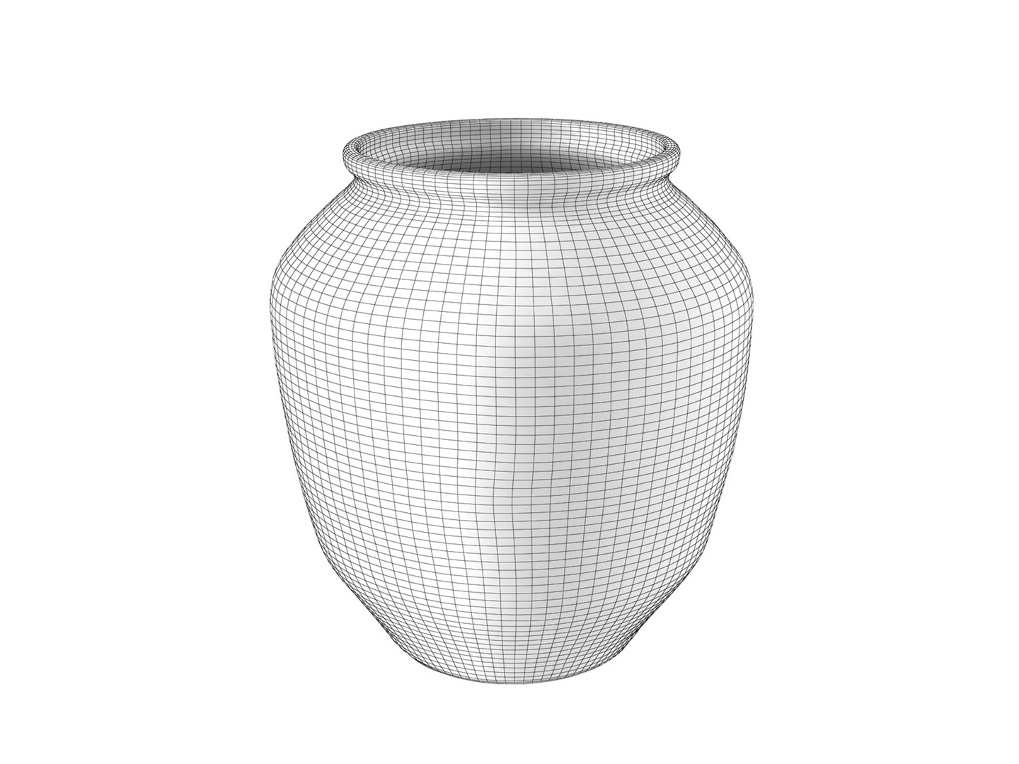 Brown Ceramic Floor Vase 3D TurboSquid 2152618