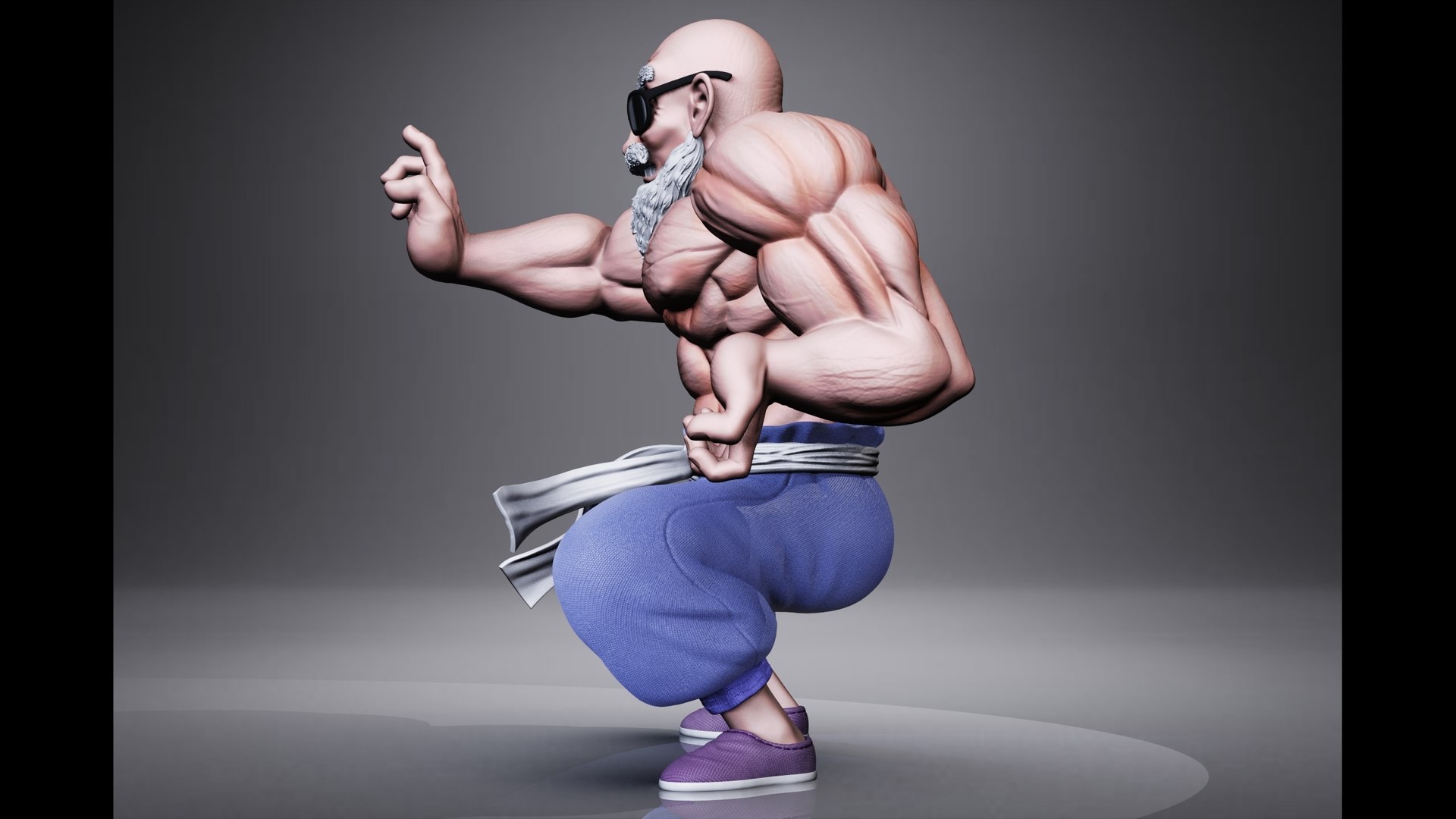 MASTER ROSHI 3D - TurboSquid 2196888