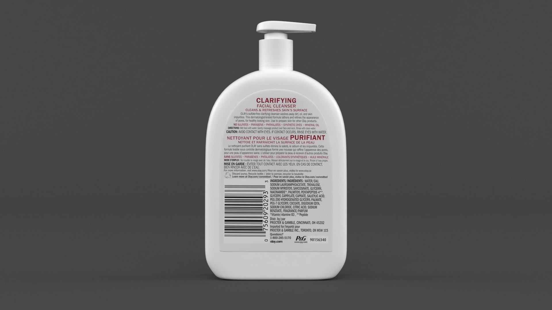 3D Model Olay Facial Cleanser - TurboSquid 2118444