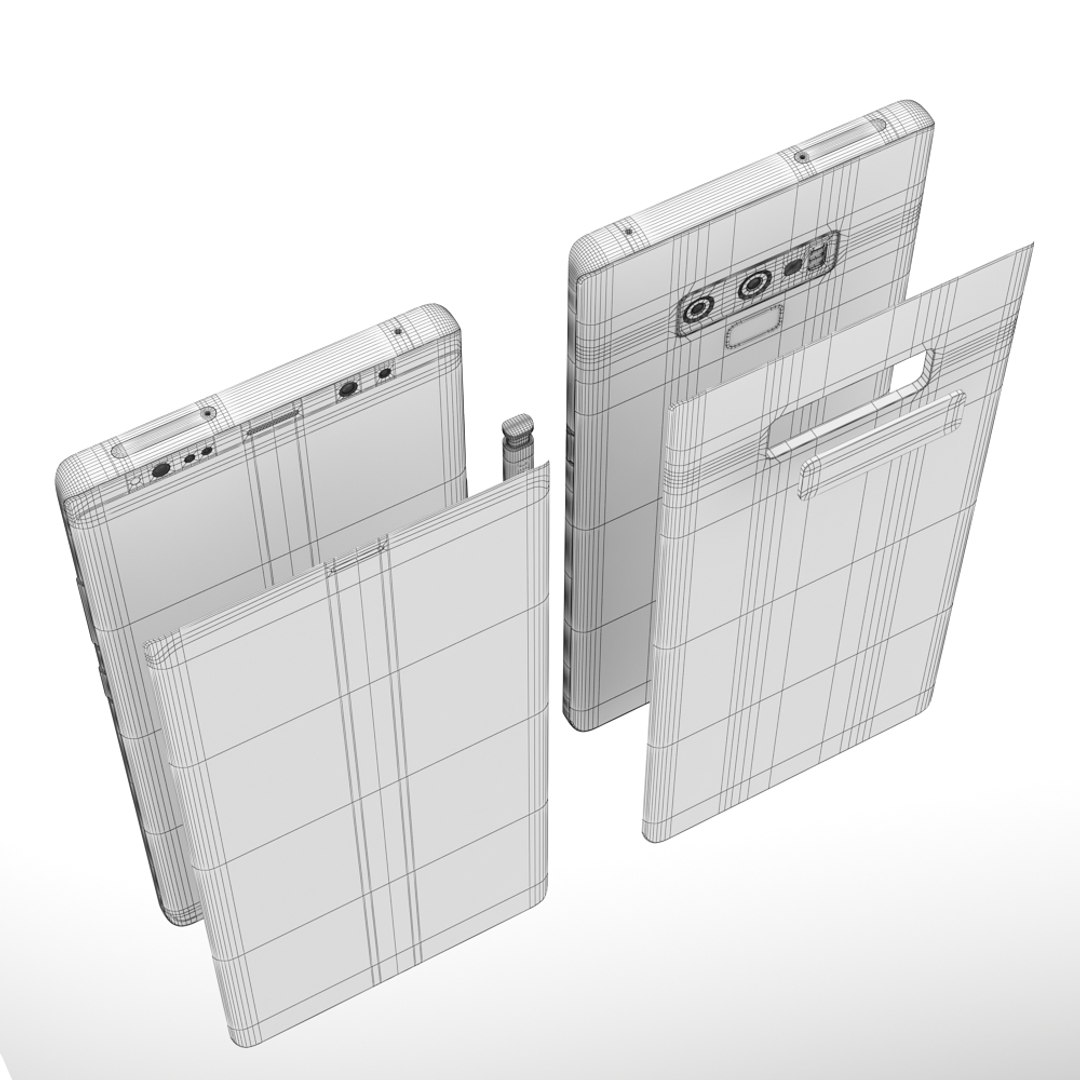 Samsung Galaxy Note 9 3D Model - TurboSquid 1297400