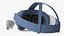 3D Head-Mounted VR Display and Input Devices Blue Strap