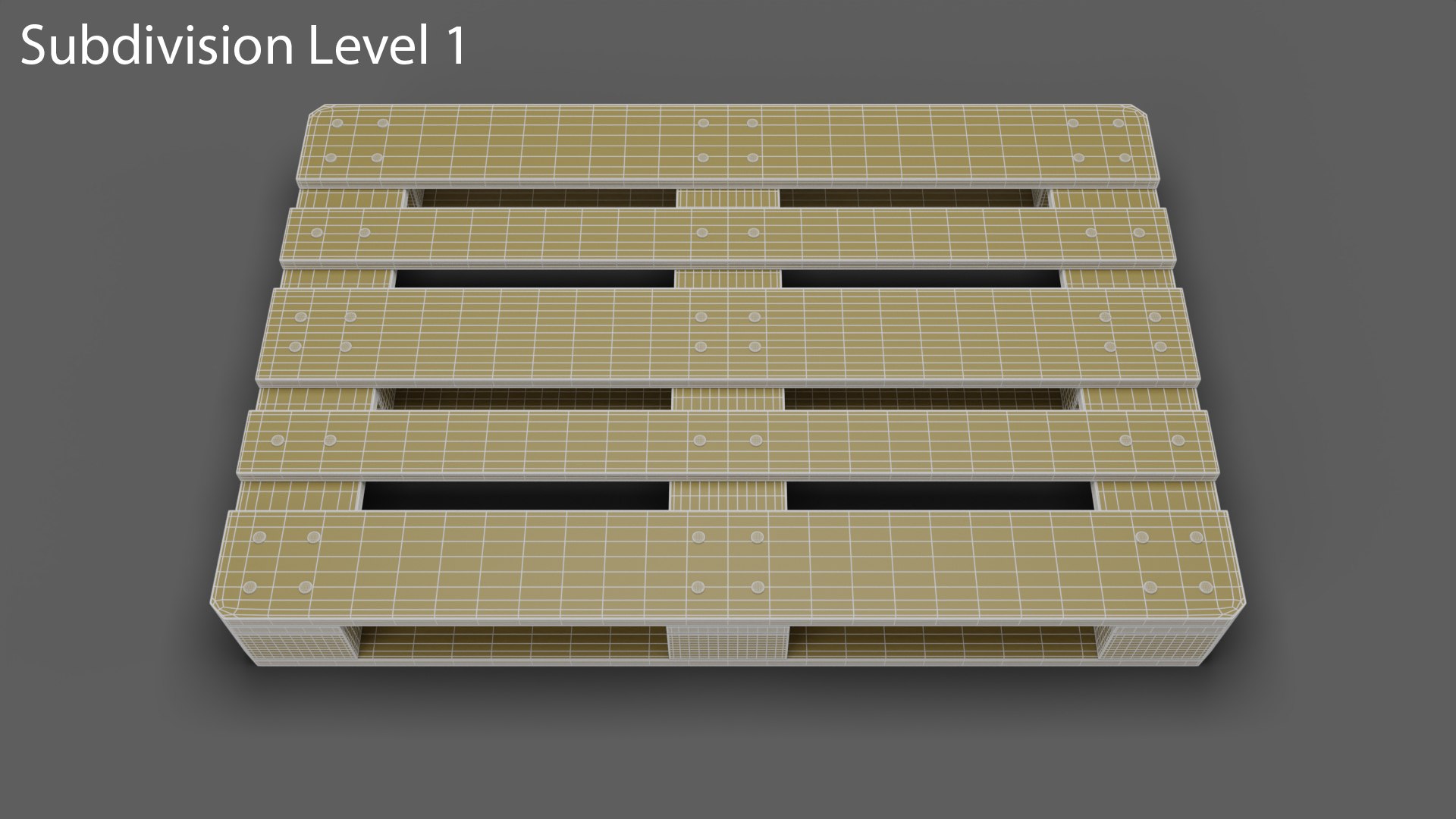 Wooden Pallet V2 3D Model - TurboSquid 2190064