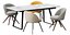 Rolf Benz 629 chair, 939 table