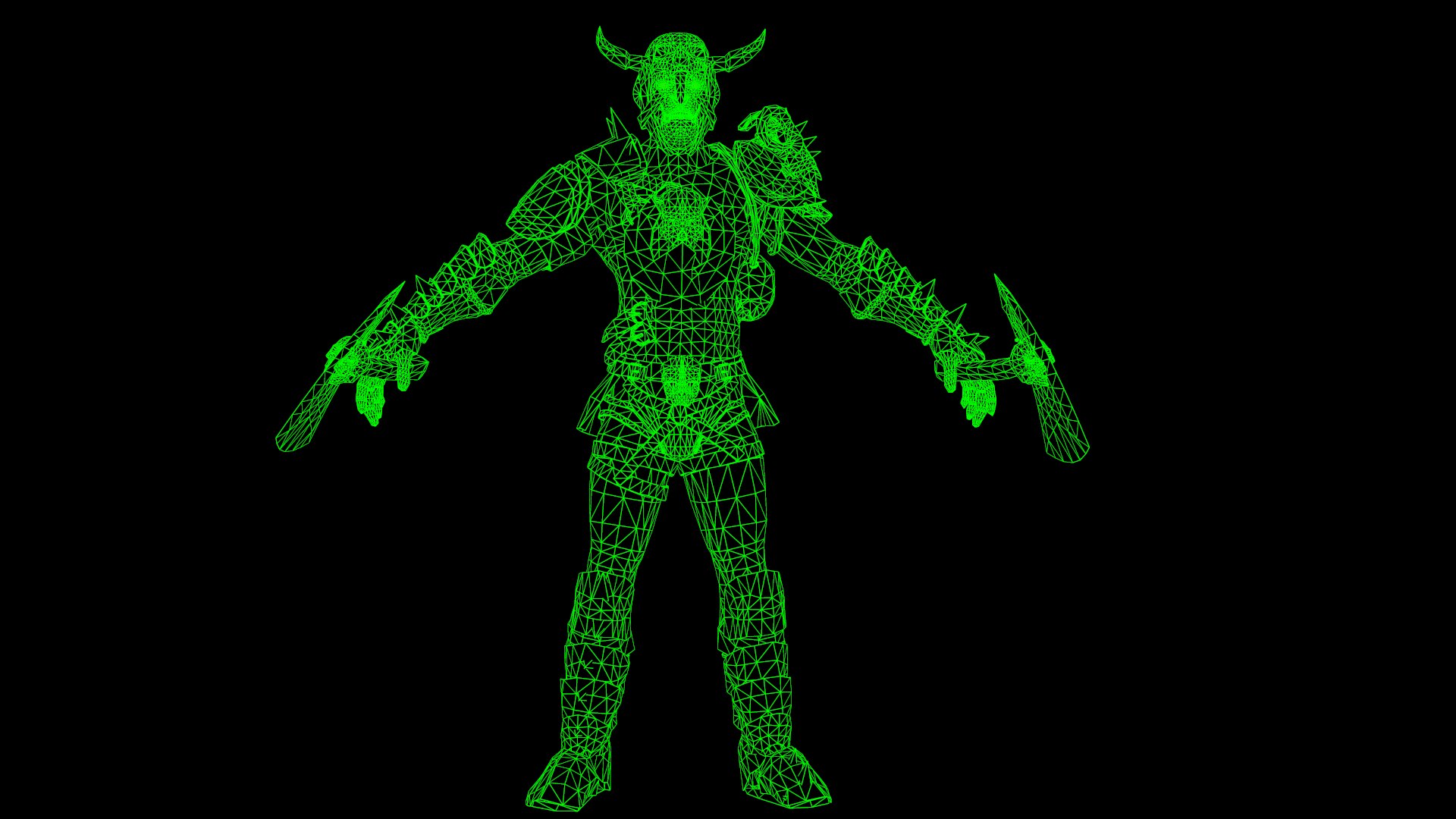 3D Character Berserker - TurboSquid 1309517