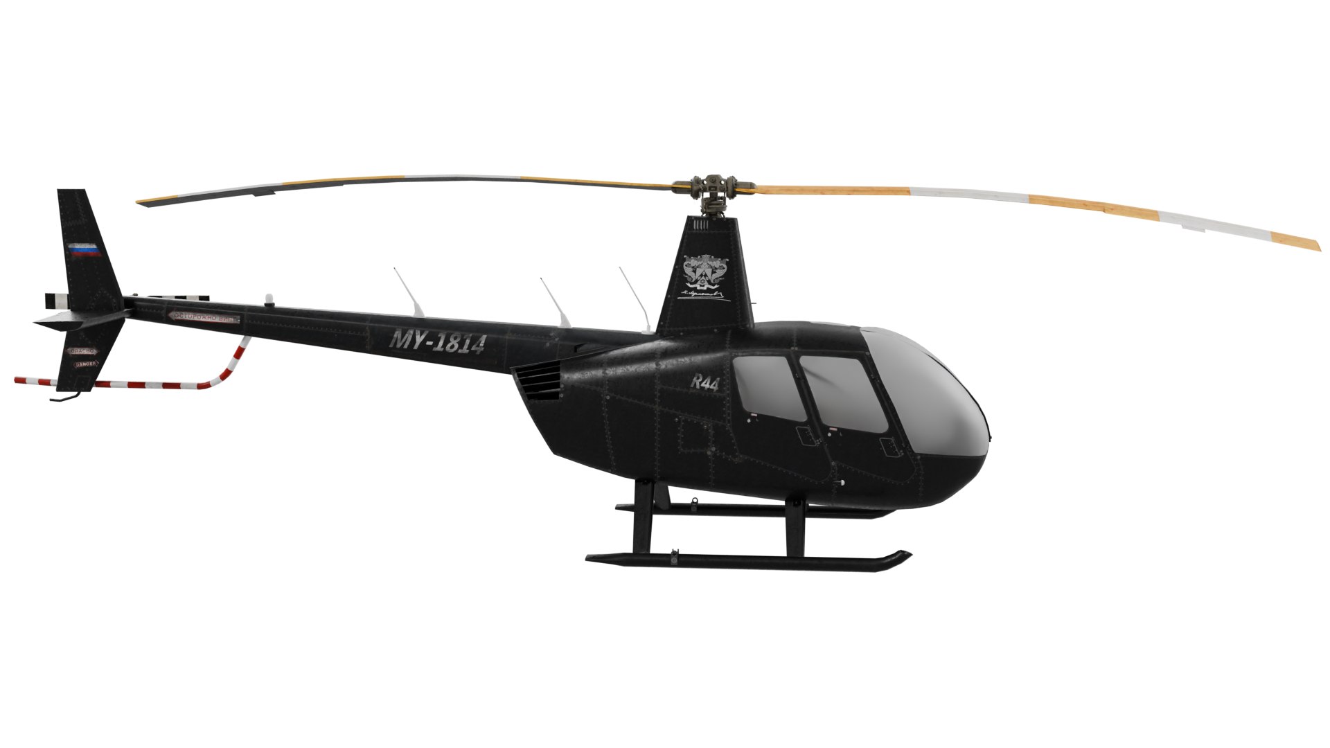 Robinson R44 Model - TurboSquid 2422564