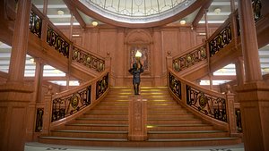 Titanic Grand Staircase 3D model 3D model