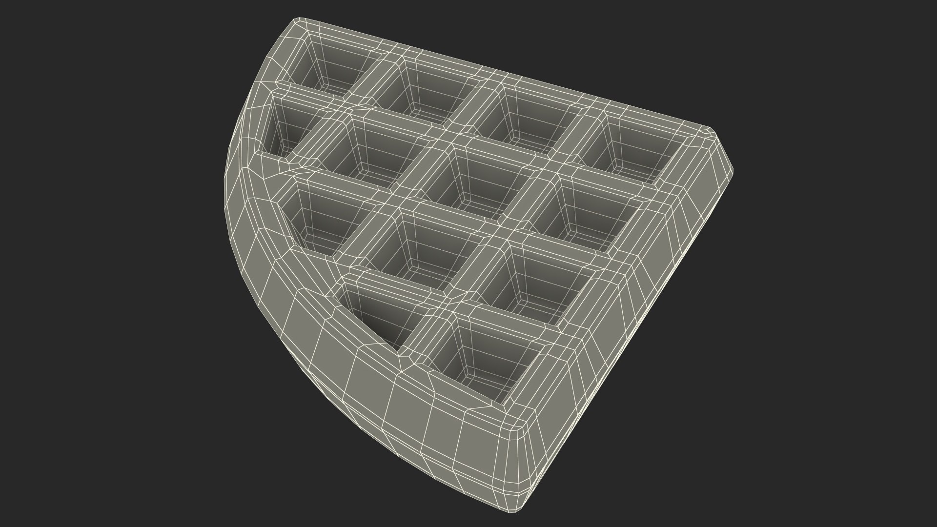 Piece of Waffle 3D model https://p.turbosquid.com/ts-thumb/KX/VhIiUC/hy/pieceofwafflevray3dmodel031/jpg/1674757767/1920x1080/fit_q87/14ed141dd635f7bf60b28952ec537dcfaca6dd35/pieceofwafflevray3dmodel031.jpg