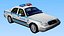 3ds nypd police car