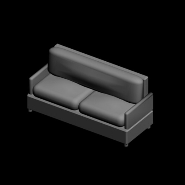 Couch Chair 3d Model