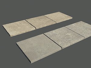 Six paving Slabs