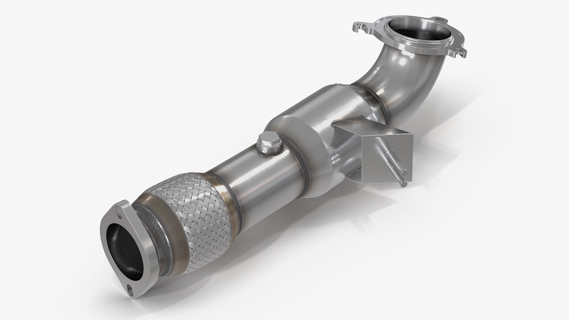 Downpipe 3D model preview