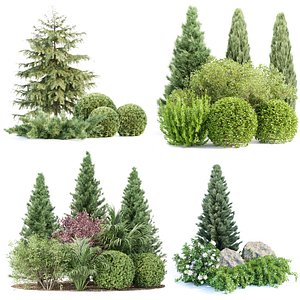 Gardens Collection vol 300-3DModels