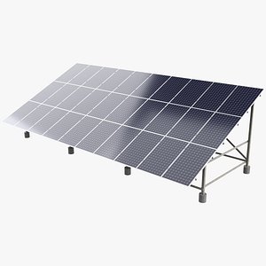 3D Solar Panel(2) model