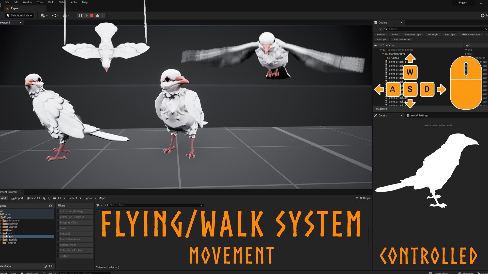 3D White Pigeon - Flying System - Bird Behavior model https://p.turbosquid.com/ts-thumb/KX/nFiIxw/1D/14movement/jpg/1761649554/1920x1080/fit_q87/44cac3d509d07b0f96ebec57f0cd79283734534c/14movement.jpg