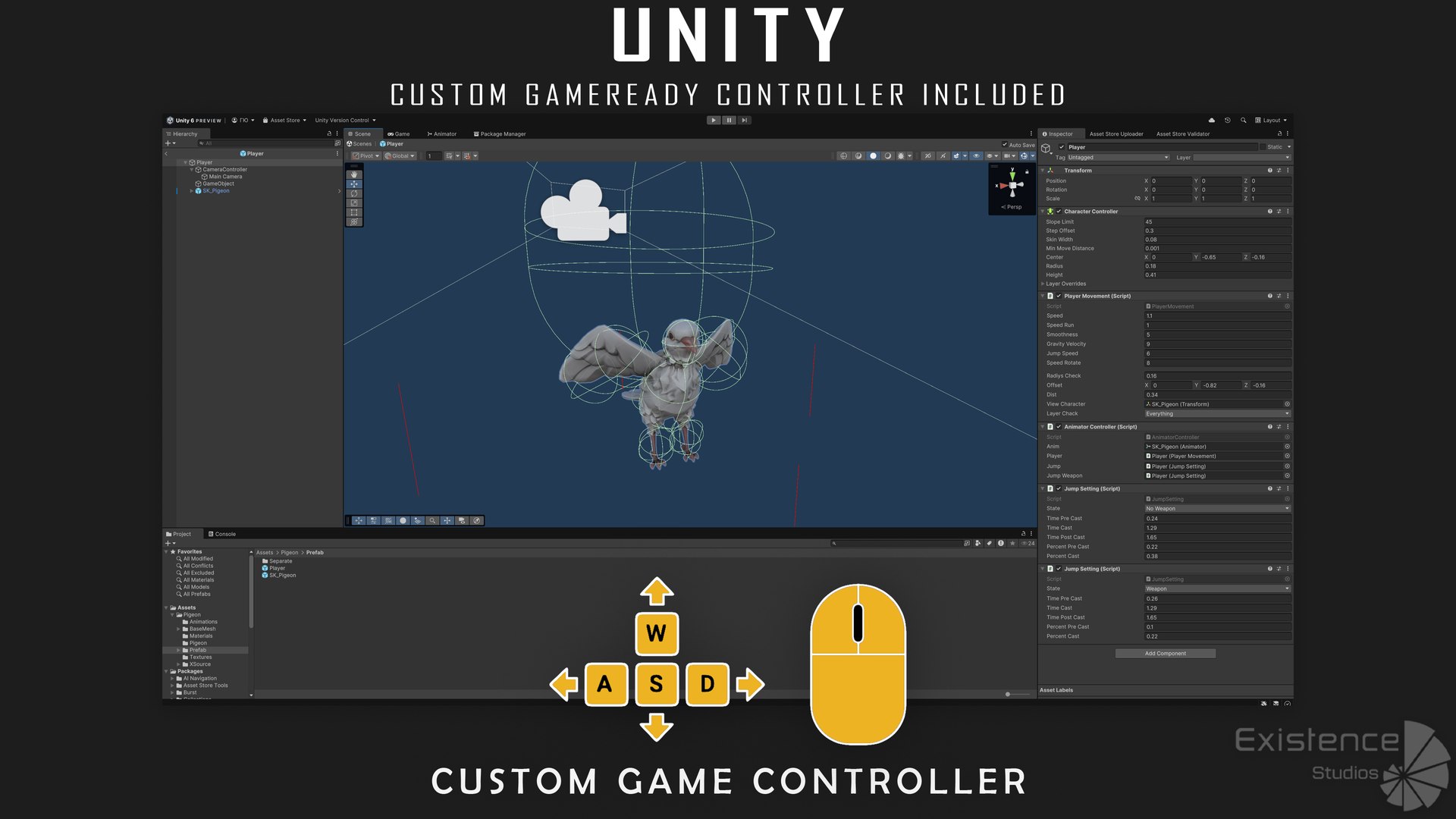 3D White Pigeon - Flying System - Bird Behavior model https://p.turbosquid.com/ts-thumb/KX/nFiIxw/QA/unity_09/jpg/1761649620/1920x1080/fit_q87/2fa05eac767a2db25d9ad8244d73c08868d3e462/unity_09.jpg